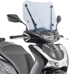 Givi Transparentes Visier Motorrad für Honda SH 125 / SH 150 2020 D1181BL