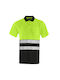 Stenso Arbeit T-Shirt Gelb mit Reflektierenden Streifen