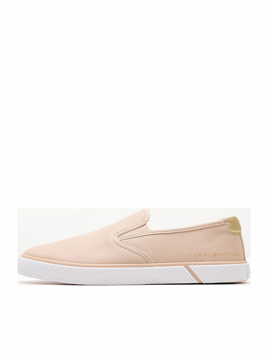 Tommy Hilfiger Slip-on-uri pentru femei Bej