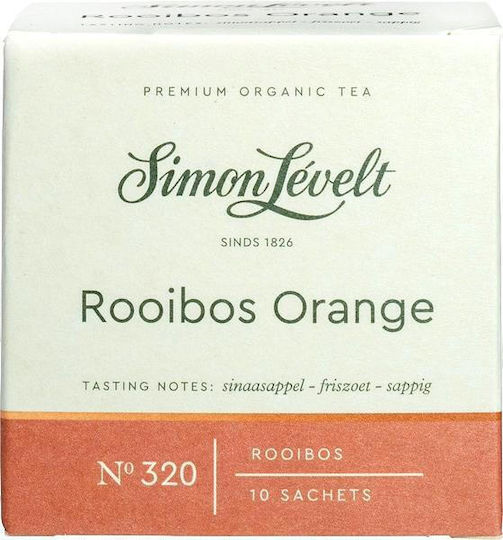 Simon Levelt Roșu Ceai Premium Orange 10 Pungi 100gr 1buc