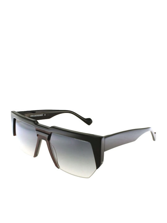 Kreuzbergkinder Caleb Sunglasses Μαύρα with Acetate Frame & Gray Lens Kreuzbergkinder Caleb Sunglasses Μαύρα with Acetate Frame & Gray Lens