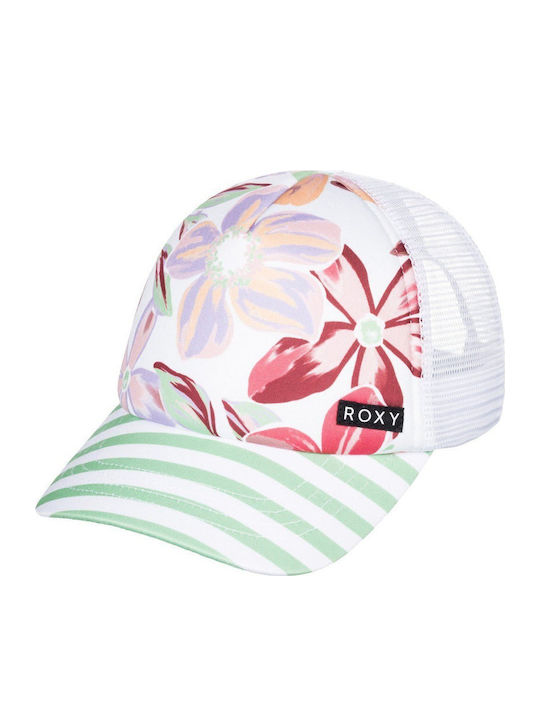 Roxy Παιδικό Καπέλο Jockey Honey Coconut Girl Λευκό