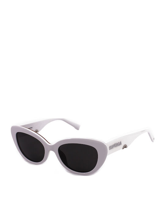 Sting Women's Sunglasses with White Plastic Fra...