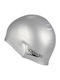 Speedo PLAIN MOULDED Schwimmkappe Erwachsene Silber
