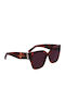 Longchamp Women's Sunglasses with Brown Tartaruga Plastic Frame and Brown Lens LO732S 640