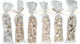 Zaros Decorative Shell Garden Bag 6 Designs Beige bag HM303