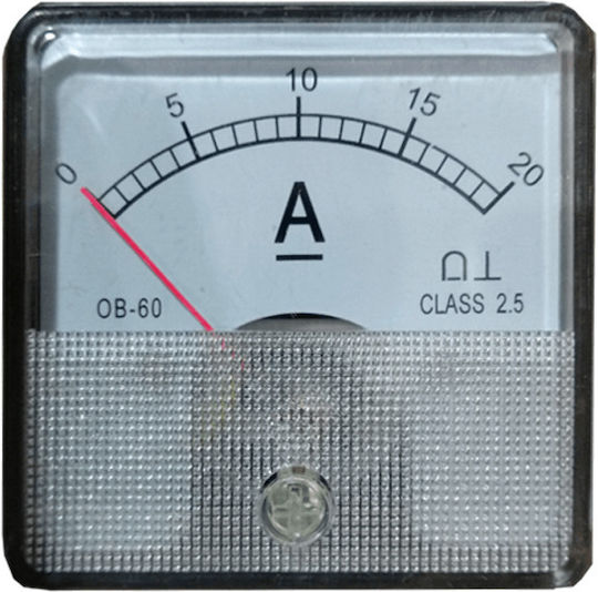 KAL Electronics Analoges Strommessgerät für Elektrotechnische Messgeräte Einphasig 0321