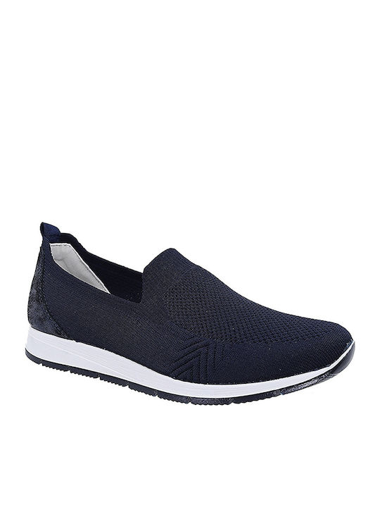 Imac Ανατομικά Γυναικεία Slip-On Navy Μπλε