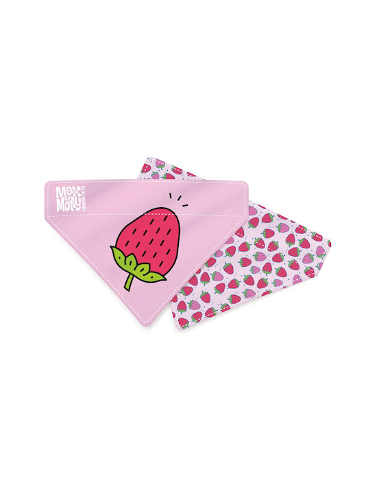 Max & Molly Dog Bandana In Pink Colour Medium Large