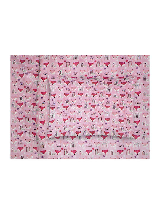 Dimcol Față de pernă pentru bebeluși din 100% bumbac Roz 35x45cm
