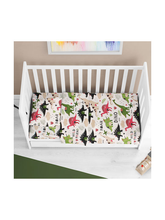 Dimcol Baby Bettlaken Für Wiege Baumwolle 80x110cm