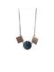 Women's Necklace Red cork necklace