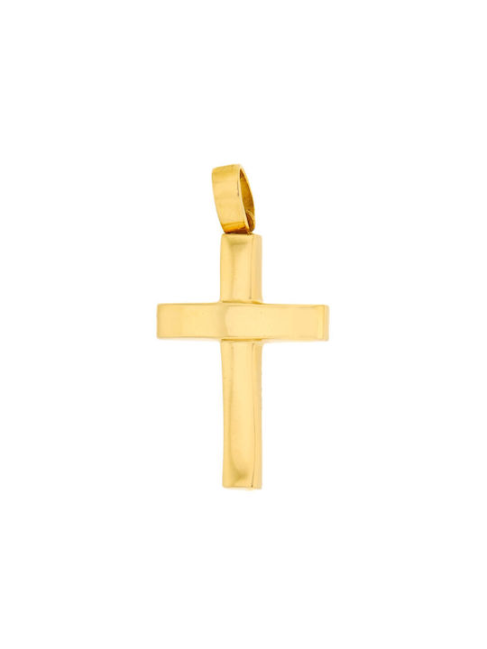 Gold Cross 14 Carat ST00254 (Unisex)