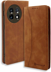 Bodycell Pu Leather Καφέ (OnePlus 11) Bodycell Pu Leather Καφέ (OnePlus 11)