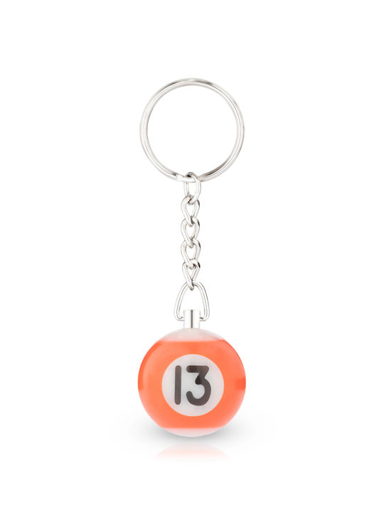 Keychain billiard ball No13