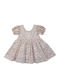 Rochie pentru Copii Mâneca scurta Floral Roz