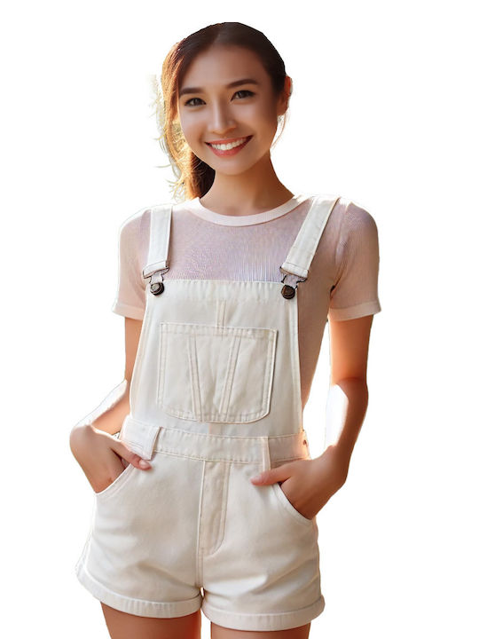 M.Sara Overalls KLJG363912 White