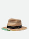 BRIXTON HUNTER STROH-FEDORA-HUT 11321-TAN