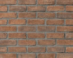 Hellas Stones - Brick Marrone Artificial Stone and Corner (19x6)