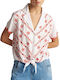 Attrattivo Women's Short Sleeve Shirt White