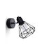 Sollux Single Spot with Socket E14 in Black Color