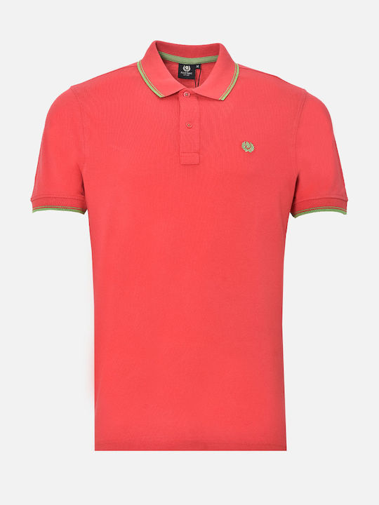 Ascot Ανδρικό T-shirt Polo Κόκκινο