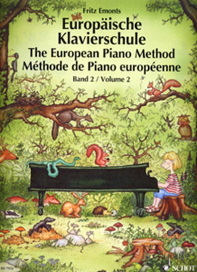 Schott Sohne Emonts Fritz European Piano Method Βιβλίο 2ο Children's Learning Method for Piano