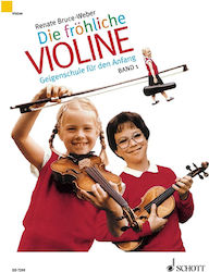 Schott Sohne Bruce-Weber Renate Die Frohliche Violine BD.1 pentru Vioară / Instrumente cu coarde