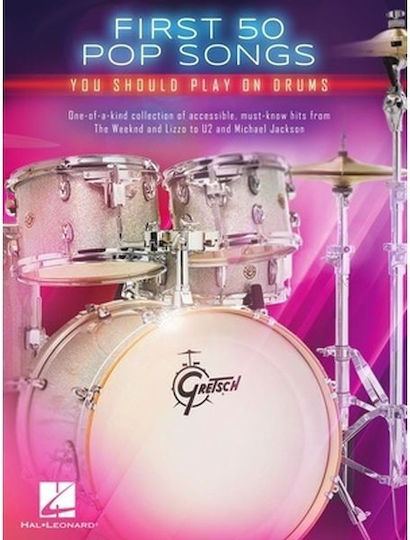 Hal Leonard First 50 Pop Songs Drums First 50 Pop Songs Drums Sheet Music for Percussions