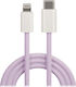 Maxlife Geflochten USB-C zu Lightning Kabel 20W...