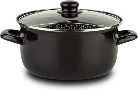 Nava Κατσαρόλα Φριτέζα από Αλουμίνιο 4lt / 24cm