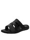 Gale Leder Herrensandalen in Schwarz Farbe