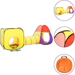 vidaXL Playground with Tunnel 255x80x100cm. Multicolored