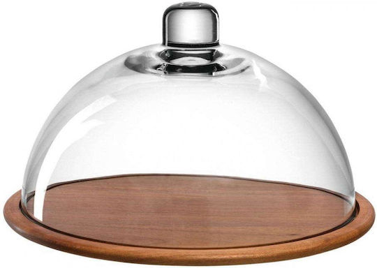 Leonardo Cucina Farfurie de brânză Lemn Transparent 1pcs