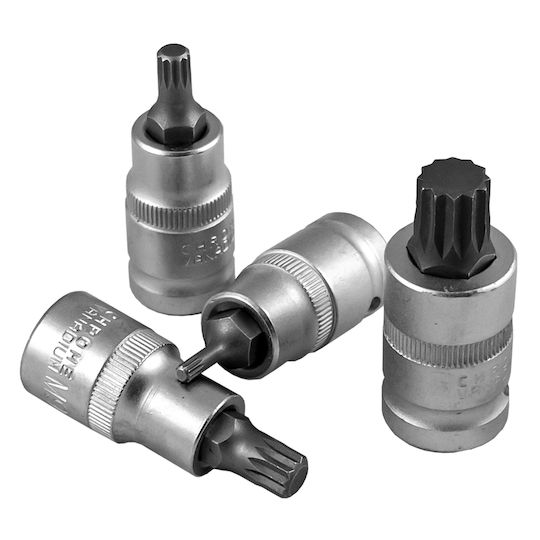 JBM Битов ключ с Spline връх и Квадратно Гнездо 1/2'' 1бр
