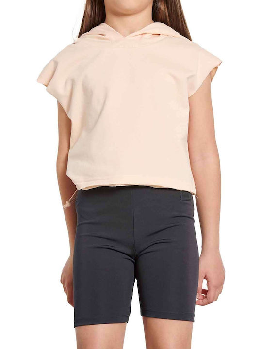 BodyTalk Kinder Leggings Sport Kurz Gray