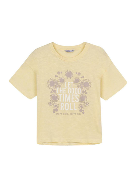 Tricou pentru copii Galben