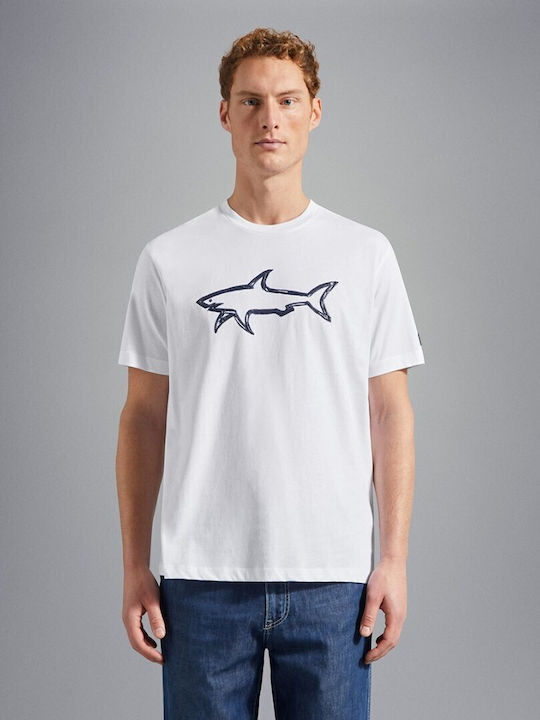 Paul & Shark T-shirt White 22411073-010 | Skroutz.mt