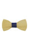 JFashion Kinderfliegen Holz-Papillon Beige