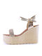 Women's Platform Shoes Gold