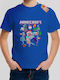 Kinderoberteile T-Shirts Blau Minecraft