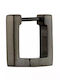 Oxzen Men's Single Earring Hoop made of Steel Gold Plated