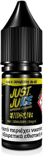 Just Juice Έτοιμο Υγρό Αναπλήρωσης KIwi Cranberry 20mg 10ml