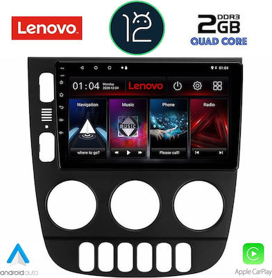 Lenovo Ηχοσύστημα Αυτοκινήτου για Mercedes Benz ML (Bluetooth/USB/GPS) με Οθόνη Αφής 9"
