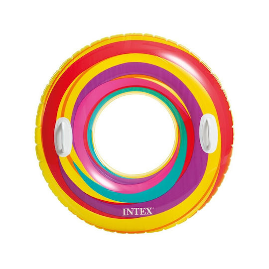 Bestway Kids' Swim Ring 91cm with Handles from 9 years Yellow