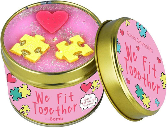 Bomb Cosmetics We Fit Together Αρωματικό σε Μεταλλικό Κουτί Ροζ Bomb Cosmetics We Fit Together Αρωματικό σε Μεταλλικό Κουτί Ροζ