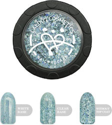 Laloo Cosmetics No.4 Glitter for Nails in Blue Color 1pcs