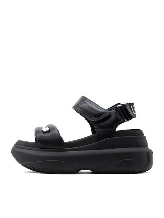 Liu Jo Women's Flat Sandals Sporty Black