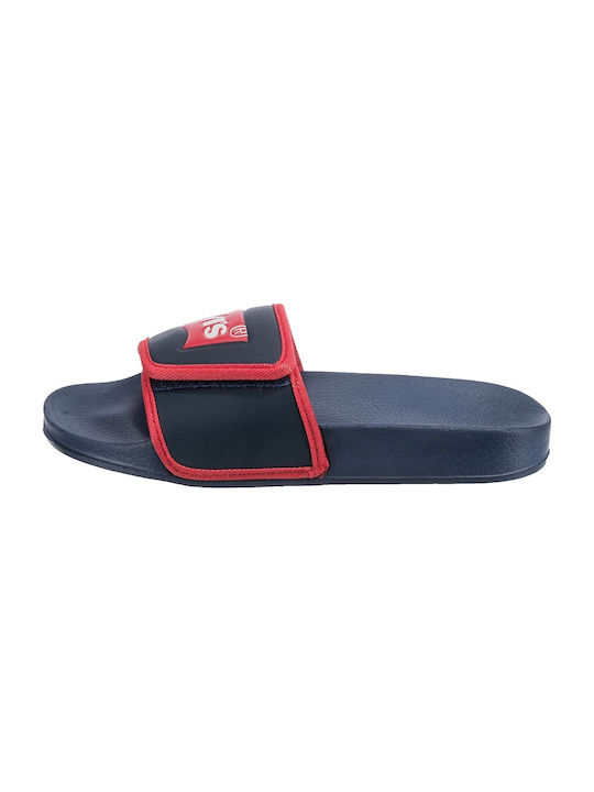 Levi's Kids' Slides Navy Blue