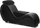 Me You Us Έπιπλο Σεξ Kinky Couch Sex Lounge Chair Black